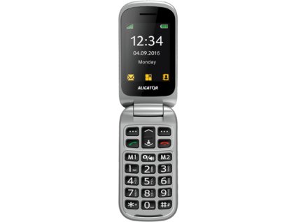 ALIGATOR V650 Senior černo-stříbrný+st.nab
