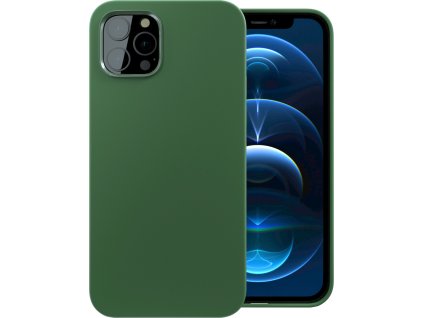 ER POWER Silikonový kryt CARNEVAL SNAP pro iPhone 13 Pro Max s MagSafe - zelená