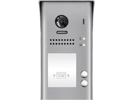 Easydoor DJ 2T ID v2 dverná jednotka s 2 tlačidlami a RFID čítačkou