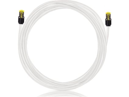 Mini Boot Keline patch kábel Cat 6A, STP, LSOH, biely