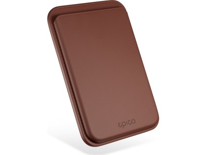Epico Mag+ Leather Wallet - hnědá