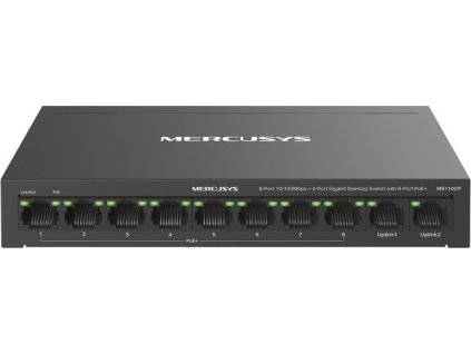Mercusys MS110CP 8xFE 2xGb(8xPoE+)