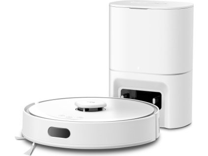 TP-LINK Tapo RV30 Max Plus Robotický vysavač a mop + chytrá nabíjecí stanice s automatickým vyprazdňováním, bílá barva