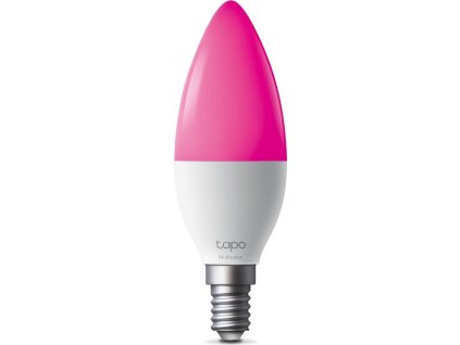TP-Link Tapo L430C, Chytrá Wi-Fi LED žárovka barevná, 2500-6500K, E14