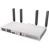 MikroTik Switch/Router CRS418-8P-8G-2S+RM, 5 + 2,4 GHz Wi-Fi 6 4x4 MIMO, 8x GbE, 8x GbE PoE+ (150 W), 2x SFP+, USB 3, L5
