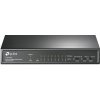 TP-Link TL-SF1009P 8x10/100 POE+ 65W,1x10/100 RJ45 nonPOE,desktop CCTV switch,kov.tělo