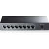 TP-Link TL-SF1008P 8x10/100 (4xPOE) 66W Desktop kovový CCTV Switch