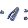 Conexpro krimpovací kleště pro průchozí konektory RJ45, Wire Cross