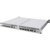 MikroTik Cloud Switch CRS804 DDQ, 4x 2GHz CPU, 2x 10 GbE, 4x QSFP56-DD, 2x PSU, L6
