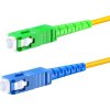 Conexpro optický patch cord, SCupc/SCapc, Simplex, Singlemode 9/125, 1m