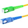 Conexpro optický patch cord, SCupc/SCapc, Simplex, Singlemode 9/125, 3m