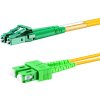 Conexpro optický patch cord, LCapc/SCapc, Duplex, Singlemode 9/125, 2m