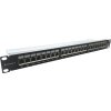Conexpro 19" patch panel STP, CAT6A, 24 portů, 1U