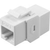 Conexpro keystone spojka UTP, CAT6, RJ45, bílá