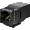 Conexpro keystone spojka UTP, CAT6A, RJ45, černá