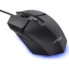 Trust GXT 121 Felox+/Herní/Optická/Pro praváky/10 000 DPI/Drátové USB-A/Černá