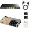 Cudy GS1028EPS2 Gigabit light managed PoE Switch, 300W
