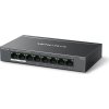 TP-Link Mercusys MS108GP Switch 8-Port, 7× Gigabit PoE+, 1× GLAN, 802.3af/at, 65 W