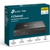 TP-Link VIGI NVR1104H-4P síťový videorekordér 4 kanály, 4x Lan s PoE, 2x USB