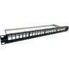 Conexpro 19" modulární neosazený patch panel STP, 24 portů, 1U