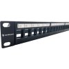 Conexpro 19" modulární neosazený patch panel UTP, 24 portů, 1U, neosazený