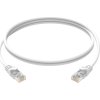 Conexpro patch kabel UTP, CAT6, 0.25m, bílý