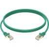 Conexpro slim patch kabel STP, CAT6A, 2m, zelený