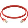 Conexpro slim patch kabel STP, CAT6A, 5m, červený