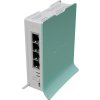 MikroTik hAP ax lite, 4x GbE, 2x 800 MHz, 2.4 GHz Wi-Fi 6, PSU, L4