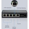 Conexpro GNT-6FP51G6, Venkovní PoE switch, 5x LAN, 4x PoE