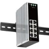 Conexpro GNT-IG1008GL-AC, Průmyslový switch na DIN lištu, 8x LAN