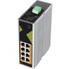 Conexpro GNT-IG1008GP-DC, Průmyslový PoE switch na DIN lištu, 8x LAN, 8x PoE