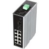 Conexpro GNT-IG1210GF-DC, Průmyslový switch na DIN lištu, 8x LAN, 2x SFP