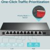 TP-Link TL-SG1210MP - 10-Port Gigabit Desktop Switch with 8-Port PoE+