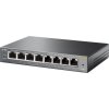 TP-Link TL-SG108PE / Easy Smart Switch / 8x 10/100/1000Mbps/ VLAN / QoS / IGMP Snooping / steel case