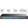 TP-Link SG2452LP, Omada 52-Port Gigabit Smart Switch 32-Port PoE+, 32 GLAN PoE+, 16x GLAN, 4x Gigabit SFP , 230W