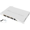 MikroTik Cloud Router Switch CRS328-24P-4S+RM, 24x GbE PoE/PoE+, 4x SFP+, RouterOS/SwOS, L5, PSU, 1U (PoE budget 450W)