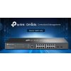 TP-Link SG3218XP-M2 Omada Switch 16x 2,5GLAN (8x Non-PoE + 8x PoE+), 2x 10G SFP+, PoE budget 240W, 1U 19"