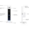 Ubiquiti UniFi Access Reader G2 Professional - Přístupová NFC čtečka s kamerou, dotykový displej, krytí IP55, PoE