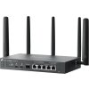 TP-Link ER706WP-4G Omada VPN Router, 2x Nano SIM, AX3000 WiFi 6, 1x SFP GWAN, 1x GWAN, 4x GLAN PoE+