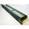 DATACOM Patch panel 48p. Cat5e 1U BK 8x6p. Modul, UTP, 19"