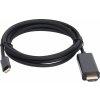 PremiumCord USB-C na HDMI kabel 2m rozlišení 4K*2K@60Hz FULL HD 1080p