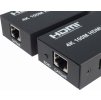 PremiumCord 4K HDMI extender na 100m přes jeden kabel Cat5e/Cat6