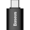 Baseus ZJJQ000001 Ingenuity Mini OTG Adaptér z USB-A na USB-C Black