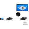 PremiumCord HDMI KVM extender s USB na 60m přes jeden kabel Cat5/6, bez zpoždění
