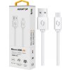 ALIGATOR Datový kabel 2A, Micro USB bílý