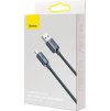 Baseus CAJY000001 Crystal Shine Series Datový Kabel USB - Lightning 20W 1,2m Black