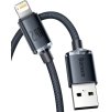 Baseus CAJY000001 Crystal Shine Series Datový Kabel USB - Lightning 20W 1,2m Black