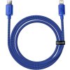 Baseus CAJY000203 Crystal Shine Series Datový Kabel USB-C - Lightning 20W 1,2m Blue