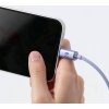 Baseus CAJY000005 Crystal Shine Series Datový Kabel USB - Lightning 20W 1,2m Purple